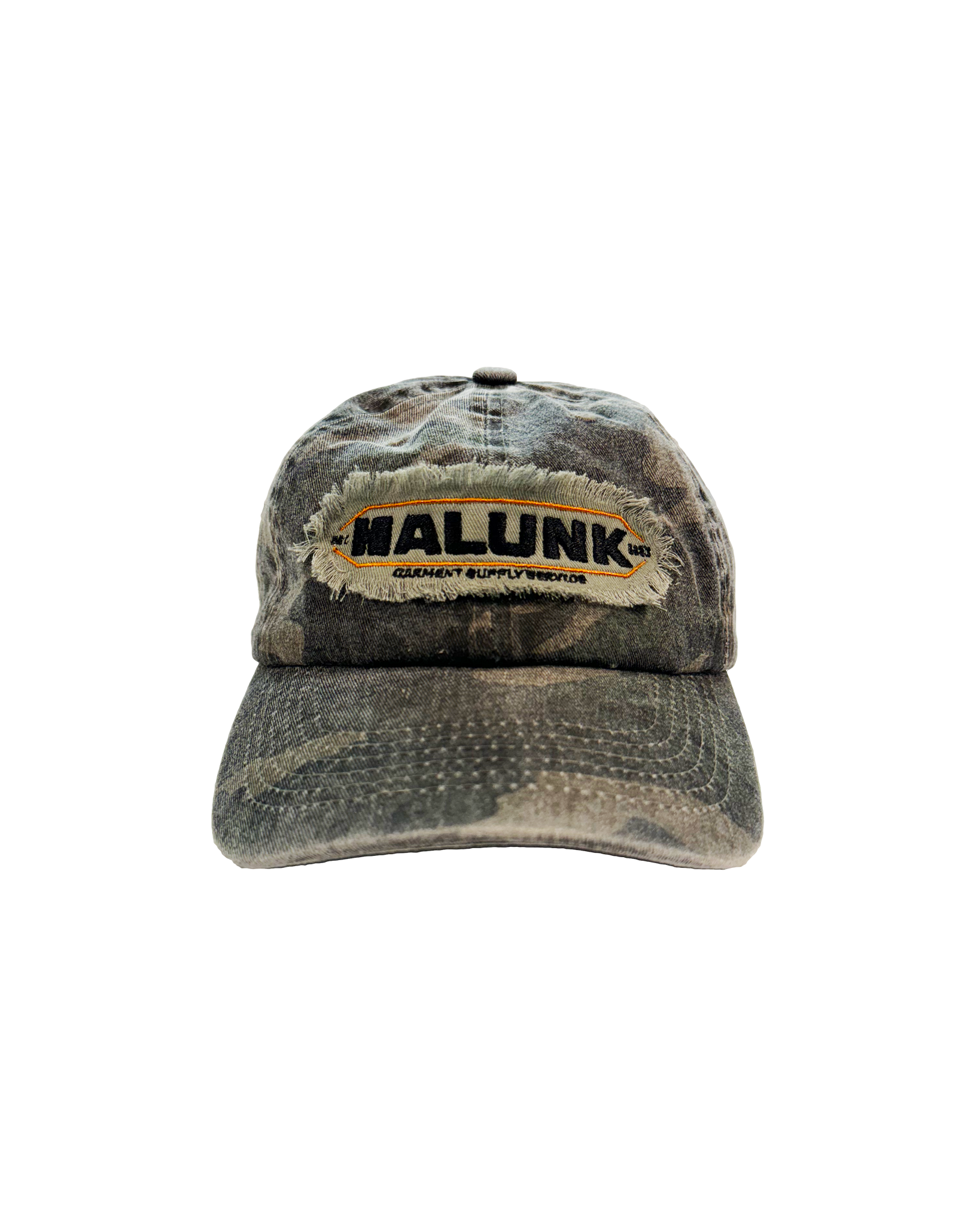 #2501-001 Camp Distress Camo Cap