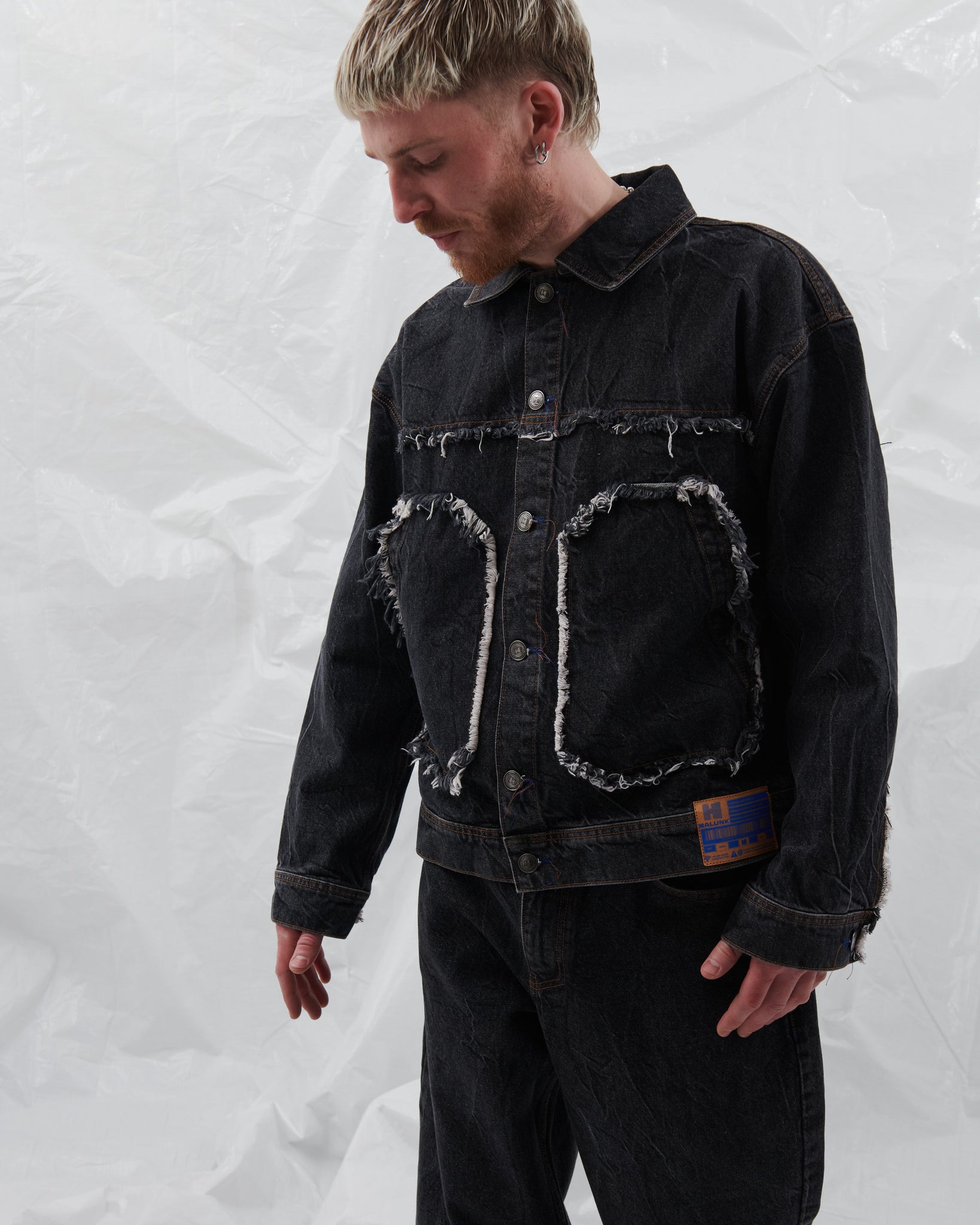 #2301-800 Concrete Denim Jacket