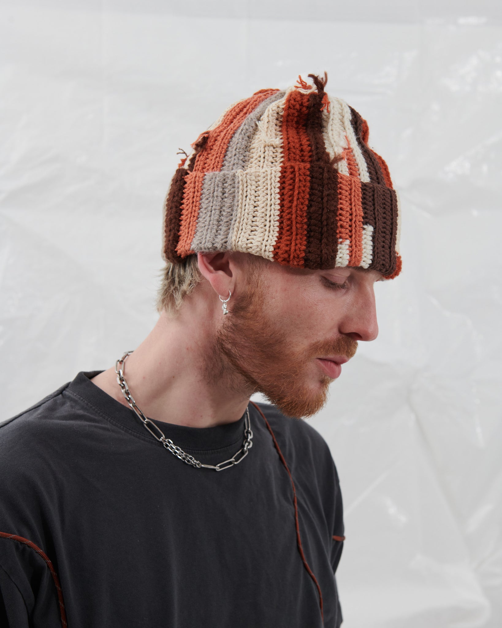 #2301-030 Bulky Crochet Beanie